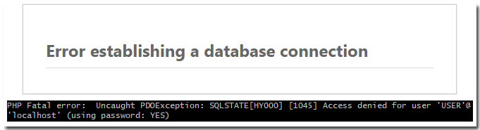 Access MySQL DB using PDO in PHP