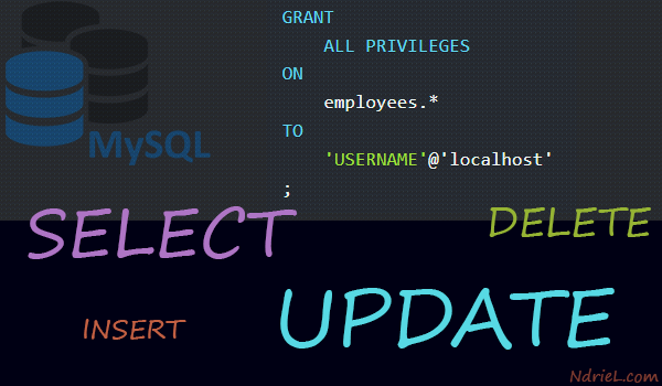 Grant Privileges to MySQL User